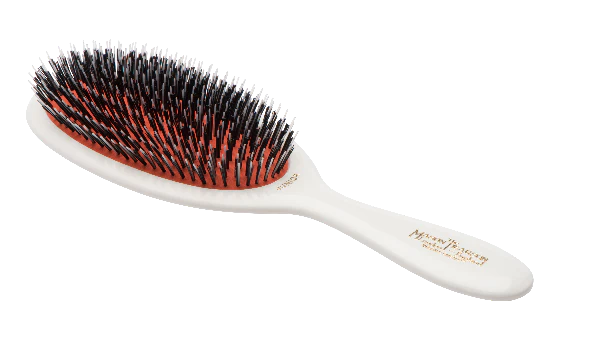 Medium Mason Pearson Pure & Nylon Bristle Hair Brush (BN2 Junior) - Image 3