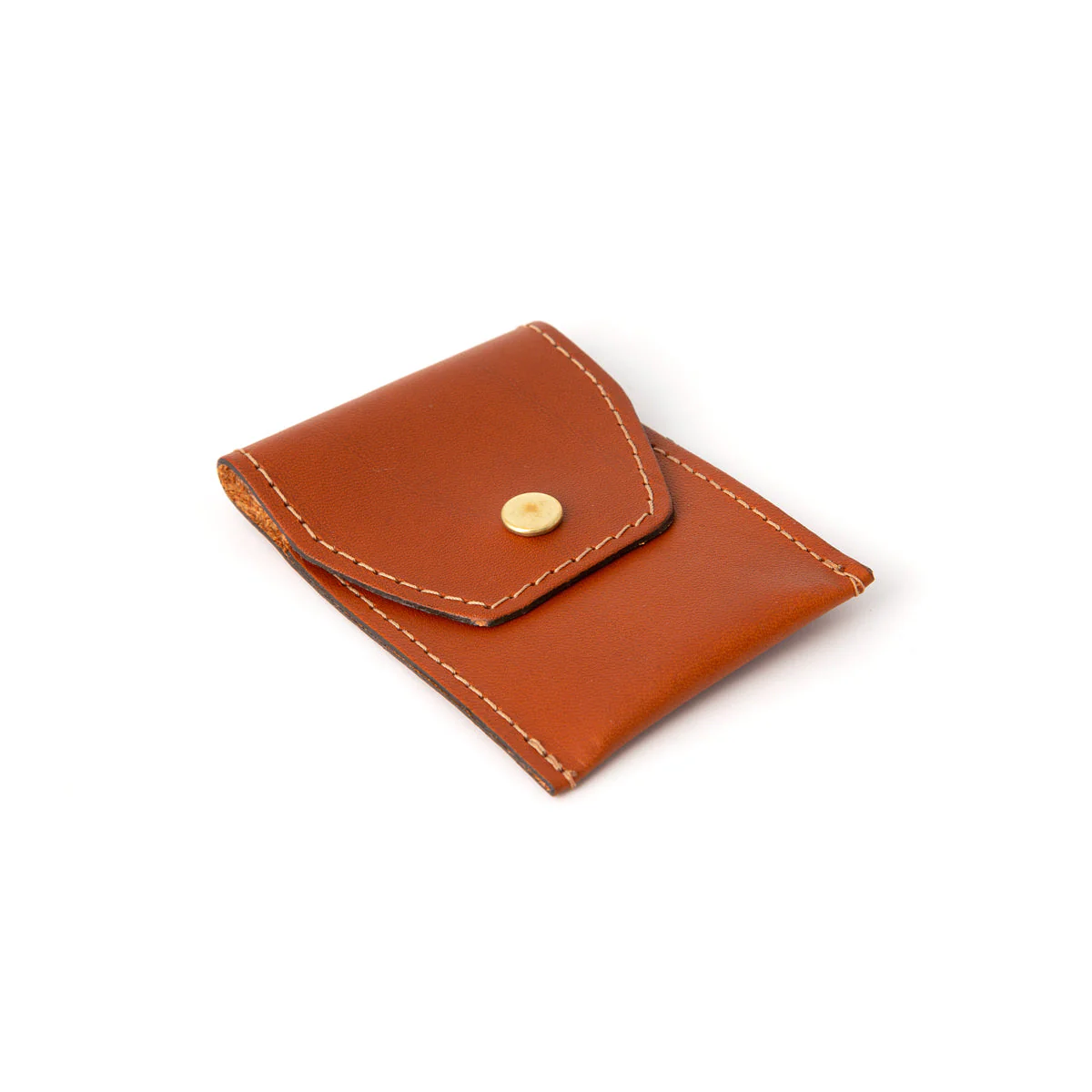 Mini Imitation Ivory Travel Mach3 Razor in Leather pouch - Image 6