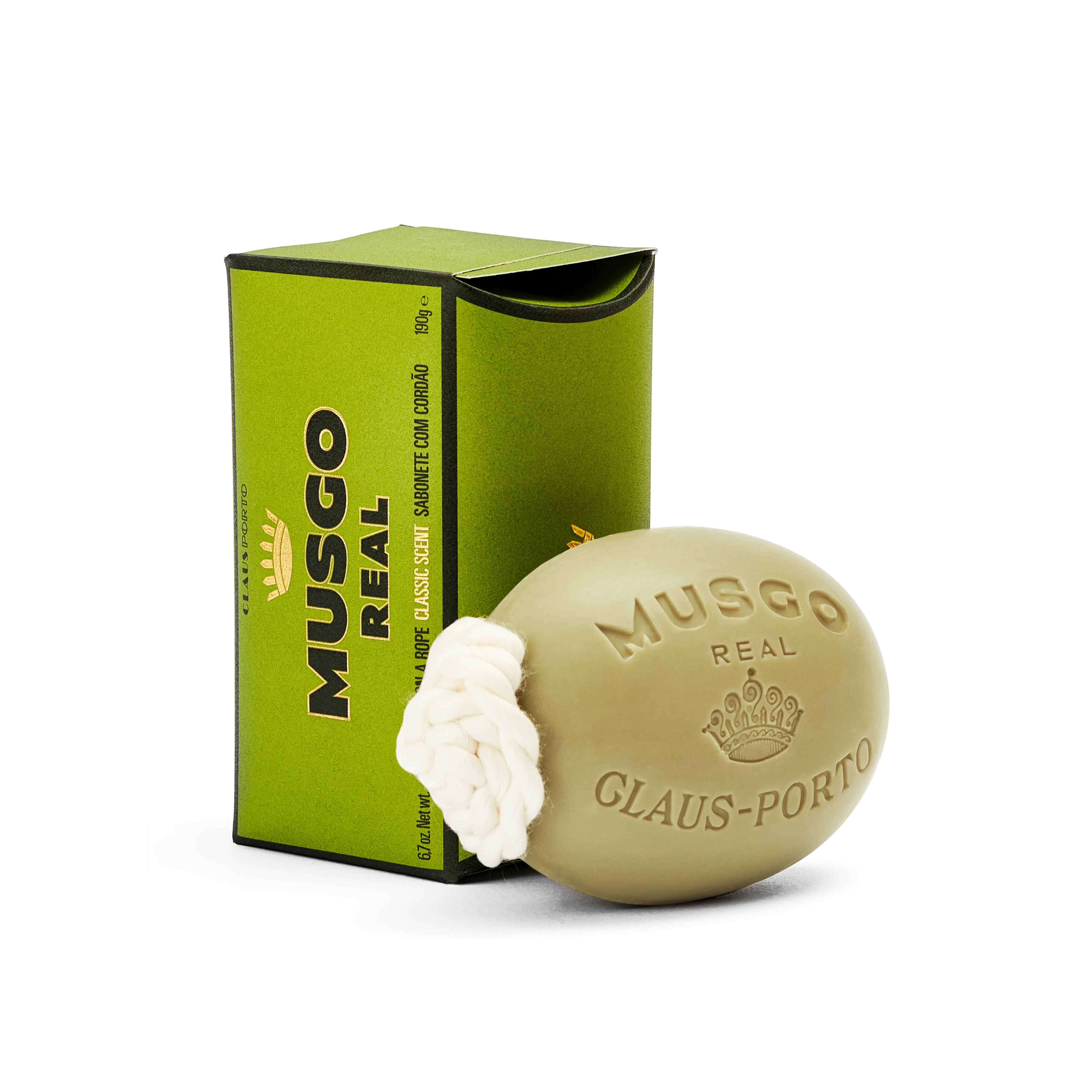 Musgo Real Classic Scent Soap on a Rope 190g