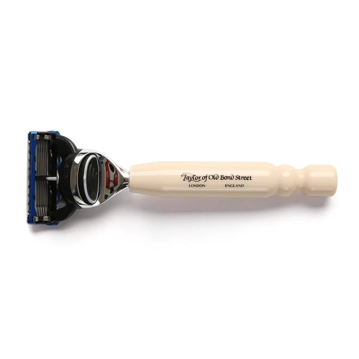 Regular Fusion Razor with Imitation Ivory Handle
