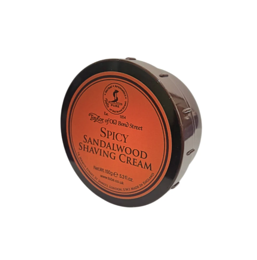 NEW Spicy Sandalwood Shaving Cream Bowl 150g