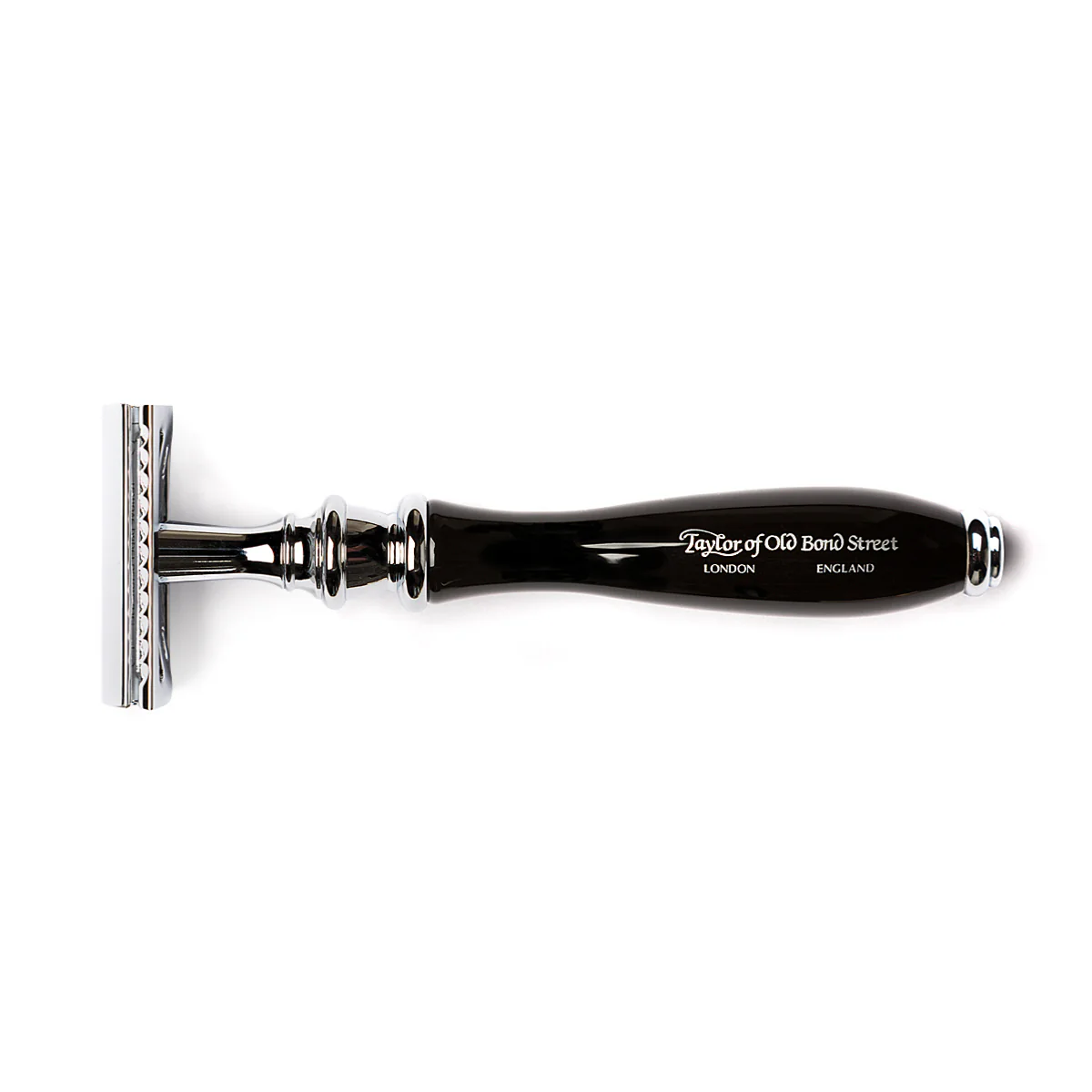 Victorian Safety Razor with Black Handle